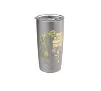 Frankensteins Mostro Frankenstein Lollipop Ragazza Halloween Bicchiere termico in acciaio inox doppia parete