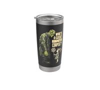 Frankensteins Mostro Frankenstein Lollipop Ragazza Halloween Bicchiere termico in acciaio inox doppia parete