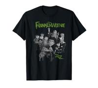 Frankenweenie Group Halloween Maglietta