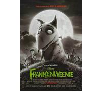 Frankenweenie Poster Doppio Lato Regolare (2012) Poster Originale