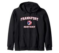 Frankfort Kentucky (KY) Felpa con Cappuccio