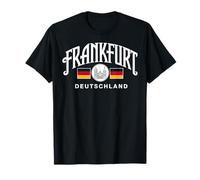 Frankfurt Deutschland Viaggi Città Cultura Atmosfera Maglietta