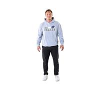 Frankfurt Galaxy 2023-Hoodie Felpa con Cappuccio, Grigio Chiaro, XL Unisex-Adulto