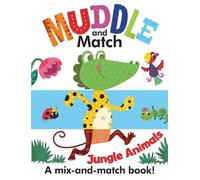 Frankie Jones Muddle and Match Jungle Animals (Libro di cartone)