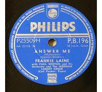 frankie laine - 78rpm FRANKIE LAINE answer me / ramblin man