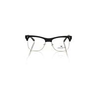 Frankie Morello Black Metallic Men's Eyeglass Frame