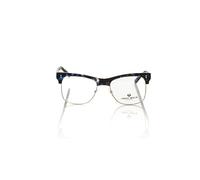 Frankie Morello Blue Metallic Unisex Frame Eyeglasses