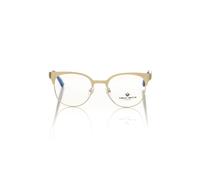Frankie Morello Gold Metallic Women's Eyeglass Frame