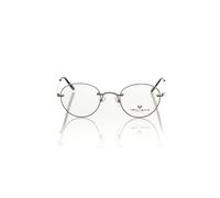 Frankie Morello Gray Metallic Men's Eyeglass Frame
