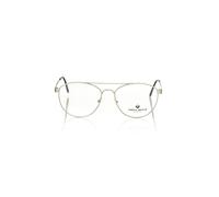 Frankie Morello Silver Metallic Mens Eyeglass Frame