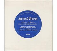 Franklin, Aretha - Franklin, Aretha It Isn't It Wasn't It Ain't Never Gonna Be 7" Arista 112545 EX/EX 1989 picture sleeve, a-side with Whitney Houston