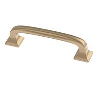 Franklin Brass P29521K-CZ-B - Maniglie per cassetti e armadietti lombardi, 76 mm, oro, confezione da 5