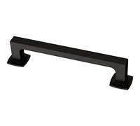 Franklin Brass Parow (5-Pack) Cabinet Handles 5-1/16" Hole Center Pulls | Matte Black Hardware Kitchen Door, Drawers, Dressers, Furniture P41771K-FB-B