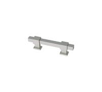 Franklin Brass Square Bar Adjustable Cabinet Pull 1-3/8"""" to 4"""" (35-102mm) 5-pack Satin Nickel P44367-SNM-B