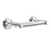 Franklin Brass Woodruff WDRF50-PC - Portarotolo di carta igienica cromato lucido, per organizzazione e conservazione del bagno, a molla, accessorio da parete per il bagno