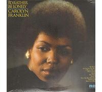 Franklin,Carolyn - I'd Rather Be Lonely [Import]