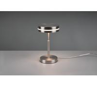 FRANKLIN LAMPADA DA TAVOLO LED 6W 700lm, 3000K ACCIAIO SATINATO H. 25CM