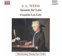 Franklin Lei Weiss, S.L.: Lute Sonatas Nos. 12 And 39 / Lute Partita In D M (CD)