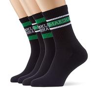 Franklin & Marshall Calzini-C100867 Black/Dark Green/White 39-42