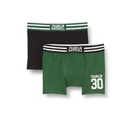 FRANKLIN & MARSHALL Optio Boxershorts Dark Green/Black/White S