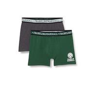 FRANKLIN & MARSHALL Optio Boxershorts Dark Grey Melange/Dark Greeen/S