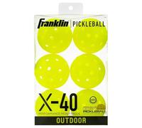 Franklin Outdoor X-40 - Palline da pickleball in pergamena, palla ufficiale US Open, 40 fori di precisione, durata premium, confezione da 6