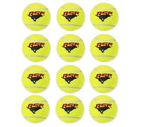 Franklin Pet Supply RSF Squeak Mini palline da tennis da 4,4 cm, giocattolo per cani che squittiscono quando vengono schiacciate, confezione da 12, per cani di piccola taglia, rumore sonoro