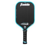 Franklin Sport Pro Pickleball Paddles - FS Tour Series Carbon Fiber Pickleball Paddles - Ufficiale USA Pickleball (USAPA) approvato - Dynasty Pro Player Paddle - 14 mm Polymer Core - Blu