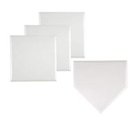 Franklin Sports 1986 MLB Deluxe - Set di 4 basi in gomma