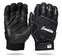 Franklin Sports 2 nd-Skinz Batting Gloves, 2ND Skinz, Black