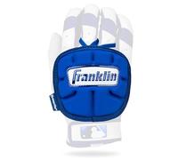 Franklin Sports Baseball Hand Guard - PRT LT Series Adult Hand Protector for Batting - Protective Hand Shield for Right + Left Hand Hitters - Royal - Adjustable One-Size - Adult