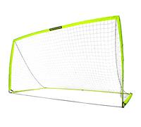 Franklin Sports Blackhawk - Rete da Calcio Portatile per Bambini, Pieghevole, per Interni ed Esterni, 30 x 150 cm, Colore Giallo Ottico