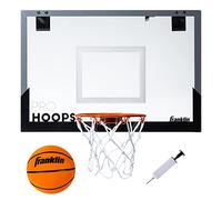 Franklin Sports - Canestro da appendere alla porta - idoneo alle schiacciate, resistente agli urti Accessori inclusi, Unisex Adulto, 25in XL Over The Door Mini Basketball Hoop Slam Dunk Approved