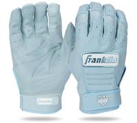 Franklin Sports CFX Pro Fastpitch - Guanti da softball da donna USA, guanti da battuta da softball + guanti da battuta Slowpitch per ragazze, per coppie adulte e giovani, colore blu Carolina, taglia S