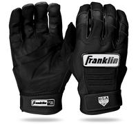 Franklin Sports CFX Pro Fastpitch - Guanti da softball da donna USA, guanti da battuta da softball + Slowpitch Girls - Coppie adulte e giovani - Nero - Donna M