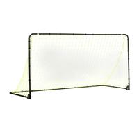 Franklin Sports Competition Soccer Goal, Porta Pieghevole Nera da 1,5 m x 10 m Unisex, Nero, 5' x 10'