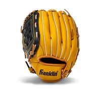 Franklin Sports Field Master Series Baseball Gloves, Unisex, Blonde/Black