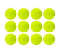 Franklin Sports Golf - Golf Balls- 12 Pack - Indestructible - Practice Golf Balls - Limited Flight - Plastic Training
