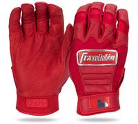 Franklin Sports MLB CFX Pro Baseball Batting Gloves - Chrome Red - Adu