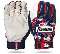 Franklin Sports MLB digi-Camo Batting Guanti (Coppia), MLB digi-Camo Batting Gloves (Pair), White/Navy/Red