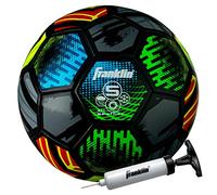 Franklin Sports Mystic Soccer Ball - Taglia ufficiale 5 palla da calcio - copertura morbida - taglia ufficiale e palla da calcio peso - pompa ad aria inclusa