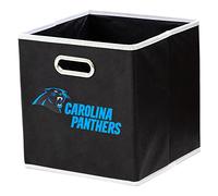 Franklin Sports NFL Team Fabric Storage Cubes - Made to Fit Contenitore organizzatori (27,9 x 26,7 x 26,7 cm), Black