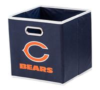 Franklin Sports NFL Team Fabric Storage Cubes - Made to Fit Contenitore organizzatori (27,9 x 26,7 x 26,7 cm), Black