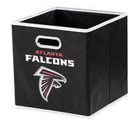 Franklin Sports NFL Team Fabric Storage Cubes - Made to Fit Contenitore organizzatori (27,9 x 26,7 x 26,7 cm), Black