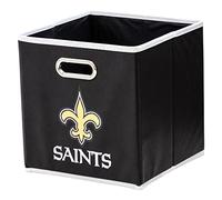 Franklin Sports NFL Team Fabric Storage Cubes - Made to Fit Contenitore organizzatori (27,9 x 26,7 x 26,7 cm), Black