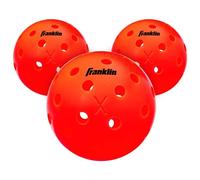 Franklin Sports Palle da Pickleball X-40 approvate dalla USA Pickleball (USAPA), per Esterno, Confezione da 3, Brace, Palla degli USA Open