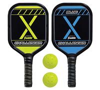Franklin Sports Pickleball-x Performance (2) Player Aluminum Paddle & Ball Set - Usapa Approvato