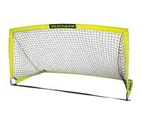 Franklin Sports Portable Soccer Goal, Blackhawk-Rete da Calcio Portatile per Bambini, Pieghevole, per Interni ed Esterni, 2,8 x 14,9 m, Colore: Giallo Ottico Unisex, 9’ x 5’6”