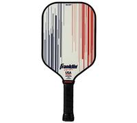 Franklin Sports Racchette da pickleball professionali della distintiva serie Pro con superficie MaxGrit, approvate dalla USA Pickleball (USAPA) per i tornei, anima in polipropilene da 13 mm, bianche