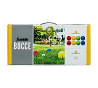 Franklin Sports 50110, Set Principianti, 8 Bocce 1 pallino per Tutte Le Condizioni, Gioco per Spiaggia, Giardino o Festa all’Aperto Unisex-Adult, Multicolore, Taglia Unica